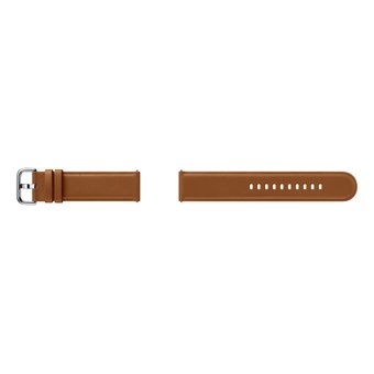  Ремешок Samsung Galaxy Watch Leather Band ET-SLR82MAEGRU для Samsung Galaxy Watch Active/Active2 коричневый 