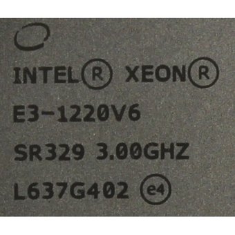  CPU Server Intel Xeon E3-1220 v6 (CM8067702870812S R329) LGA 1151 8Mb 3.0Ghz 