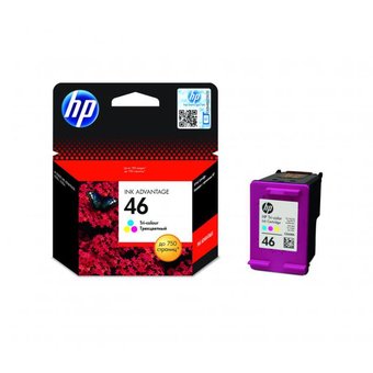  Картридж струйный HP 46 CZ638AE многоцветный для HP DJ Adv 2020hc/2520hc 