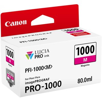  Картридж струйный Canon PFI-1000 M 0548C001 пурпурный для Canon Pixma MG5740/MG6840/MG7740 