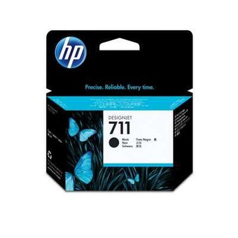  Картридж струйный HP 711 CZ133A черный (80мл) для HP DJ T120/T520 