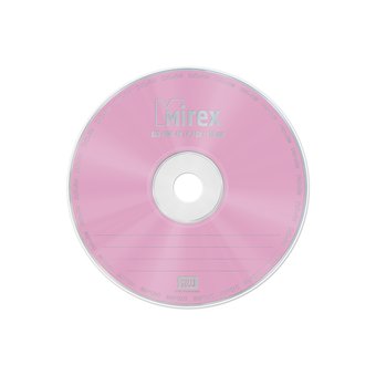  Диск DVD-R Mirex 4.7 Gb, 16x, Cake Box (25) 