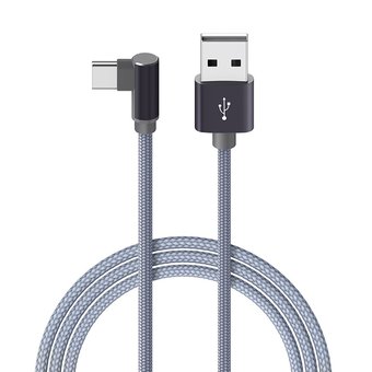  УЦ Дата-кабель BOROFONE BX26 Express Type-C 1м (серый) (ПУ) 