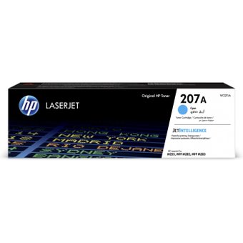  Картридж лазерный HP 207A W2211A голубой (1250стр.) для HP M255/MFP M282/M283 