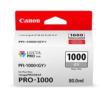  Картридж струйный Canon PFI-1000 GY 0552C001 серый для Canon Pixma MG5740/MG6840/MG7740 