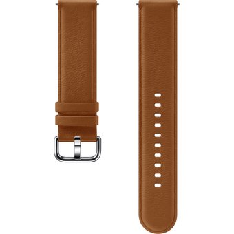  Ремешок Samsung Galaxy Watch Leather Band ET-SLR82MAEGRU для Samsung Galaxy Watch Active/Active2 коричневый 