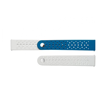  Ремешок Samsung Braloba (Strap Studio) Active Rubber синий/серый (GP-XVR500BRBLW) 