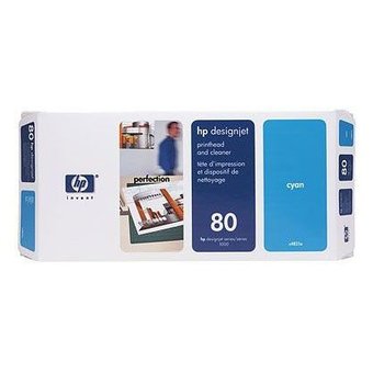  Печатающая головка HP 80 C4821A голубой для HP DJ 1050c/c plus/1055 