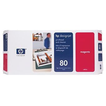  Печатающая головка HP 80 C4822A пурпурный для HP DJ 1050c/c plus/1055 