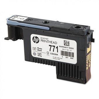  Печатающая головка HP 771 CE020A черный/серый для HP DJ Z6200 