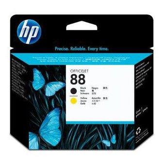  Печатающая головка HP 88 C9381A черный/желтый для HP OJ Pro K550/K5400/K8600 