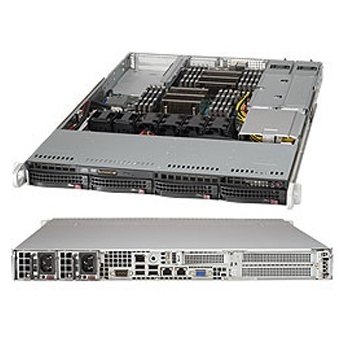  Платформа SuperMicro SYS-1018R-WC0R x10 2.5" C612 1G 2P 2x750W 