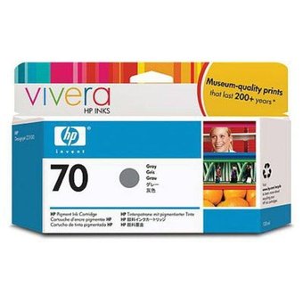  Картридж струйный HP №70 C9450A серый (130мл) для HP DJ Z2100/Z3100 
