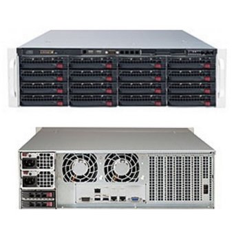  Платформа SuperMicro SSG-6039P-E1CR16L x16 LSI3008 10G 2P 2x1200W 