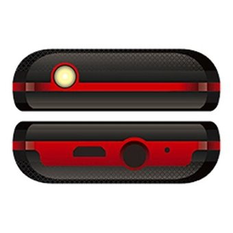 Мобильный телефон teXet TM-124 черный-красный 