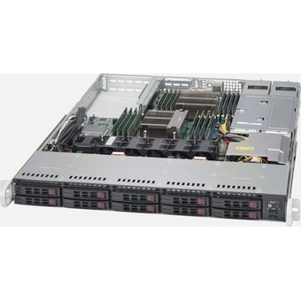  Платформа SuperMicro SYS-1028R-MCT 2.5" SAS/SATA LSI3108 10G 2P 1x600W 