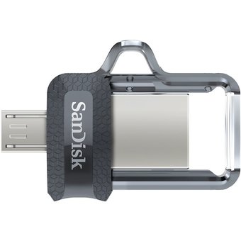  Flash Drive 32Gb USB3.0 Sandisk Ultra Dual drive SDDD3-032G-G46 черный 