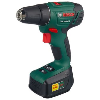 Дрель-шуруповерт Bosch PSR 1800 LI-2 (кейс в комплекте) с акк и ЗУ 