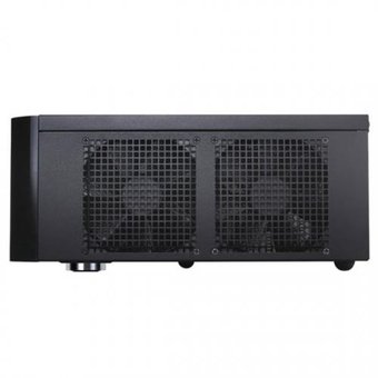  Корпус Silverstone Grandia SST-GD06B HTPC Micro ATX Computer Case, Silent High Airflow Performance, 2x 3.5 Inch Hot Swap Drive Bay, lockable, black 