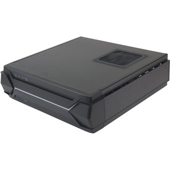 Корпус Silverstone SST-RVZ03B-ARGB Raven Mini-ITX Gaming Computer Case, ARGB, black 