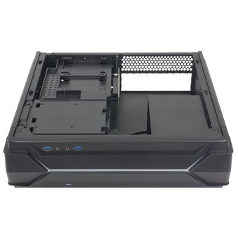  Корпус Silverstone SST-RVZ03B-ARGB Raven Mini-ITX Gaming Computer Case, ARGB, black 