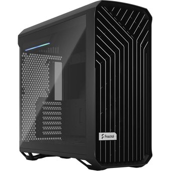  Корпус Fractal Design Torrent Black TG Light Tint (FD-C-TOR1A-01) черный без БП E-ATX 11x120mm 8x140mm 2xUSB2.0 2xUSB3.0 