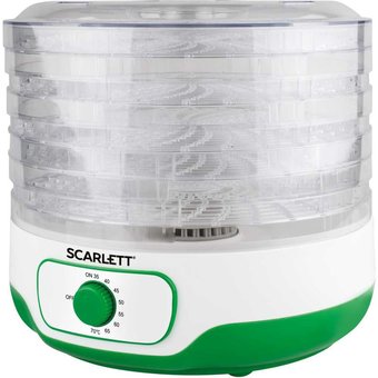  Сушка для фруктов и овощей Scarlett SC-FD421011 зеленый 