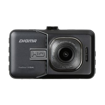  Видеорегистратор Digma FreeDrive 118 Dual черный 