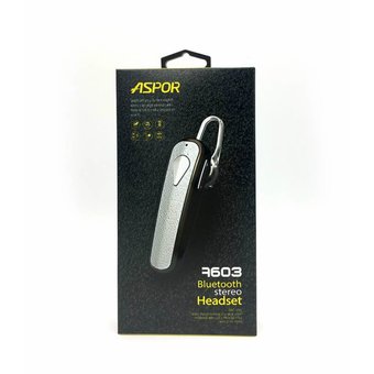  Гарнитура Bluetooth Aspor A603 Черный 