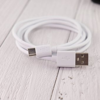  УЦ Дата-кабель Belkin Type-C 1,2m в коробке (белый) (ПУ) 