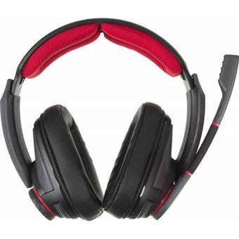  Наушники с микрофоном Sennheiser GSP 350 черный/красный накладные оголовье (507081) 
