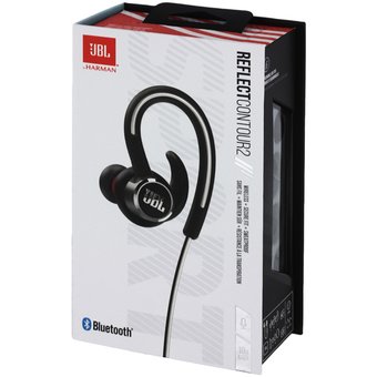 Наушники bluetooth JBL Reflect Contour 2 черный (шейный обод) 
