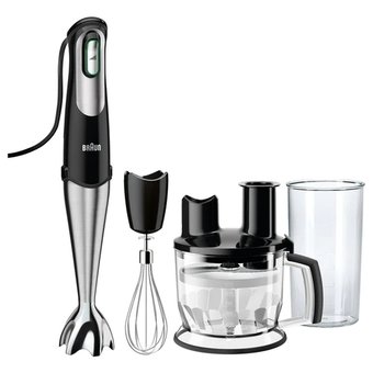  Блендер погружной Braun MQ 775 черный/серый 