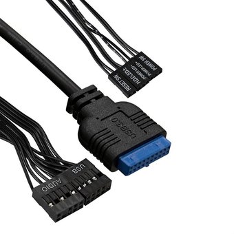  Корпус ExeGate CP-606U-AB500 EX292997RUS Miditower (ATX, AB500 с вент. 8см, 1*USB+1*USB3.0, аудио) 