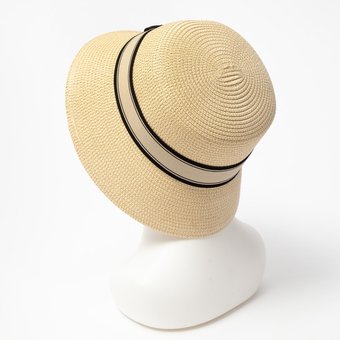  Шляпа женская, цвет бежевый, размер 56 (7985234) 