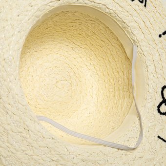  Шляпа женская "Life is good", размер 54-56, цвет белый (4146965) 
