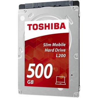  HDD Toshiba Slim Mobile L200 (HDWK105UZSVA) (HDWK105) 2,5" 500GB 5400rpm Sata3 8MB 7 mm 