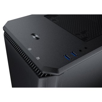  Корпус PHANTEKS Eclipse P400A (PH-EC400ATG_BK01), Black, Airflow Edition, боковая панель Tempered Glass, Mid-Tower 