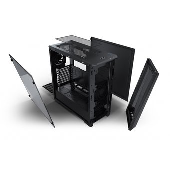  Корпус PHANTEKS Eclipse P400A (PH-EC400ATG_BK01), Black, Airflow Edition, боковая панель Tempered Glass, Mid-Tower 