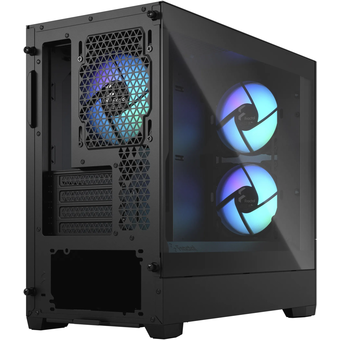  Корпус Fractal Design PoP Mini Air RGB (FD-C-POR1M-06) Black TG черный без БП ATX 3x120mm 2xUSB3.0 audio bott PSU 