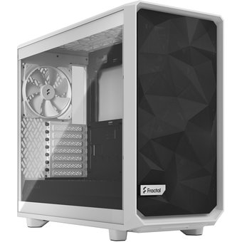  Корпус Fractal Design Meshify 2 Lite (FD-C-MEL2A-04) TG Clear Tint белый без БП ATX 5x120mm 4x140mm 2xUSB3.0 audio bott PSU 