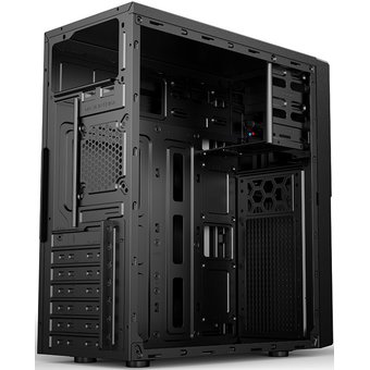  Корпус CBR PCC-ATX-E188-WPSU ATX Miditower E188, без БП, 1*USB 3.0, 2*USB 2.0, HD Audio+Mic, Black 