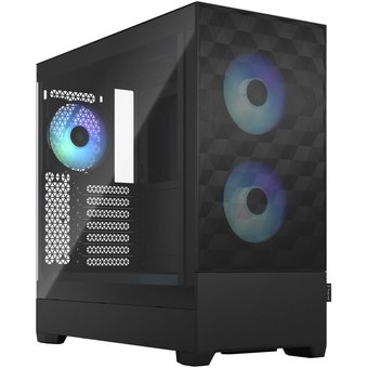  Корпус Fractal Design PoP Air RGB (FD-C-POR1A-06) Black TG черный без БП ATX 3x120mm 2xUSB3.0 audio bott PSU 