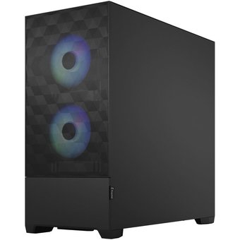  Корпус Fractal Design PoP Air RGB (FD-C-POR1A-06) Black TG черный без БП ATX 3x120mm 2xUSB3.0 audio bott PSU 