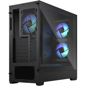  Корпус Fractal Design PoP Air RGB (FD-C-POR1A-06) Black TG черный без БП ATX 3x120mm 2xUSB3.0 audio bott PSU 