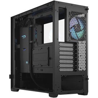  Корпус Fractal Design PoP Air RGB (FD-C-POR1A-06) Black TG черный без БП ATX 3x120mm 2xUSB3.0 audio bott PSU 