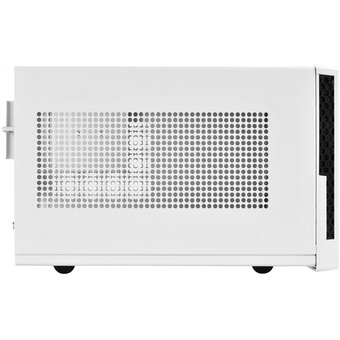 Корпус Silverstone Sugo SST-SG13WB-Q , mini-ITX, без БП (ATX) черно-белый, передняя панель из пластика 