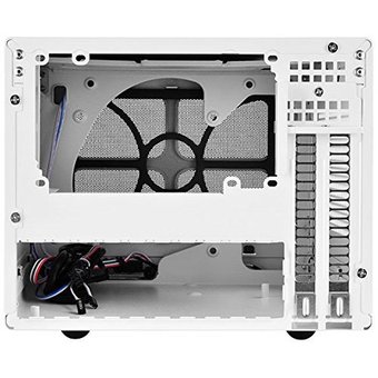  Корпус Silverstone Sugo SST-SG13WB-Q , mini-ITX, без БП (ATX) черно-белый, передняя панель из пластика 