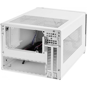  Корпус Silverstone Sugo SST-SG13WB-Q , mini-ITX, без БП (ATX) черно-белый, передняя панель из пластика 
