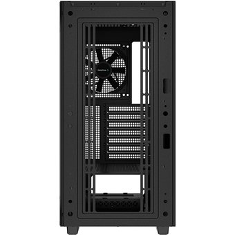  Корпус Deepcool CH510 без БП, боковое окно (закаленное стекло), 1x120мм вентилятор сзади, черный, ATX 